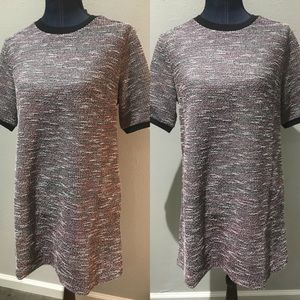 F21 Tweed 60’s MOD Dress Size L NWT